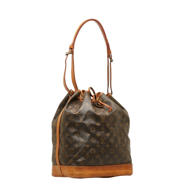 ルイ ヴィトン モノグラム ノエ ショルダーバッグ M42224 ブラウン PVC レザー レディース LOUIS VUITTON 【中古】