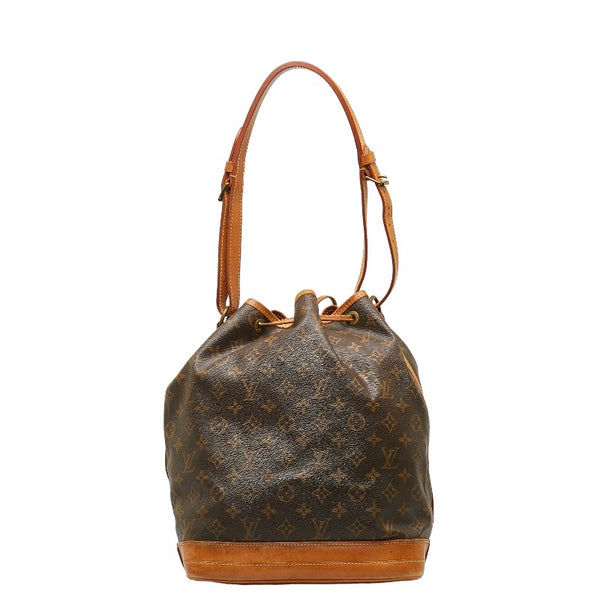 ルイ ヴィトン モノグラム ノエ ショルダーバッグ M42224 ブラウン PVC レザー レディース LOUIS VUITTON 【中古】