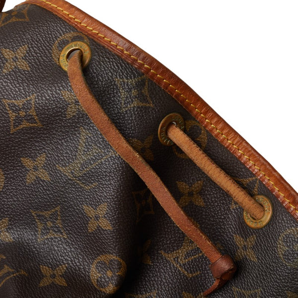 ルイ ヴィトン モノグラム ノエ ショルダーバッグ M42224 ブラウン PVC レザー レディース LOUIS VUITTON 【中古】