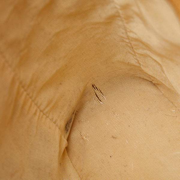 シャネル チョコバー デカココマーク トートバッグ ハンドバッグ ベージュ レザー レディース CHANEL 【中古】