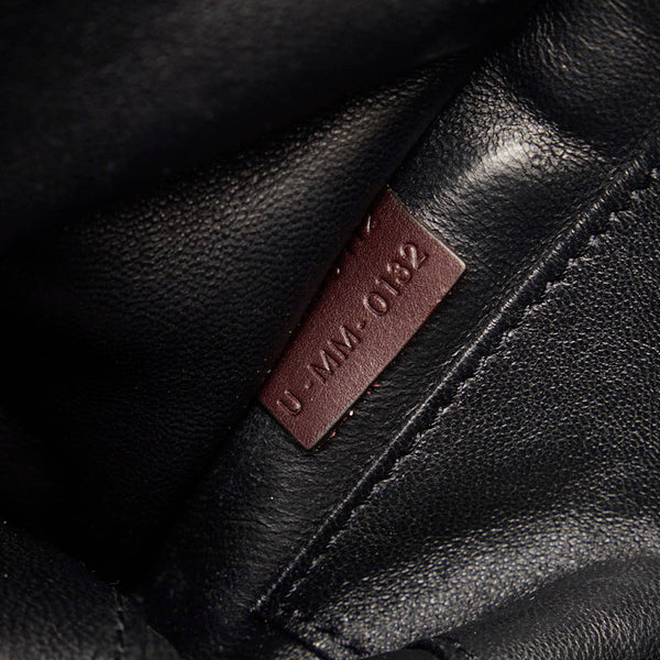 セリーヌ ラゲージ ナノショッパー ハンドバッグ ショルダーバッグ 2WAY カーキ ブラウン レザー スウェード レディース CELINE 【中古】
