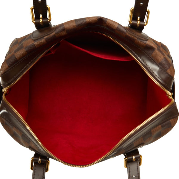 ルイ ヴィトン ダミエ バークレー ハンドバッグ N52000 エベヌ ブラウン PVC レザー レディース LOUIS VUITTON 【中古】
