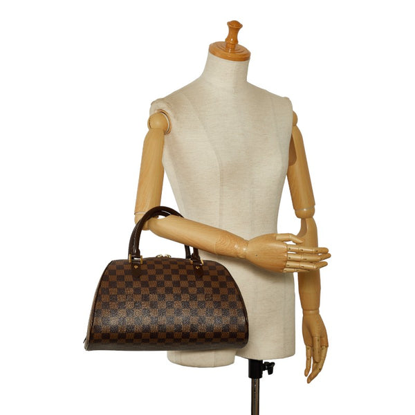 ルイ ヴィトン ダミエ リベラMM ハンドバッグ ミニボストンバッグ N41434 エベヌ ブラウン PVC レザー レディース LOUIS VUITTON 【中古】