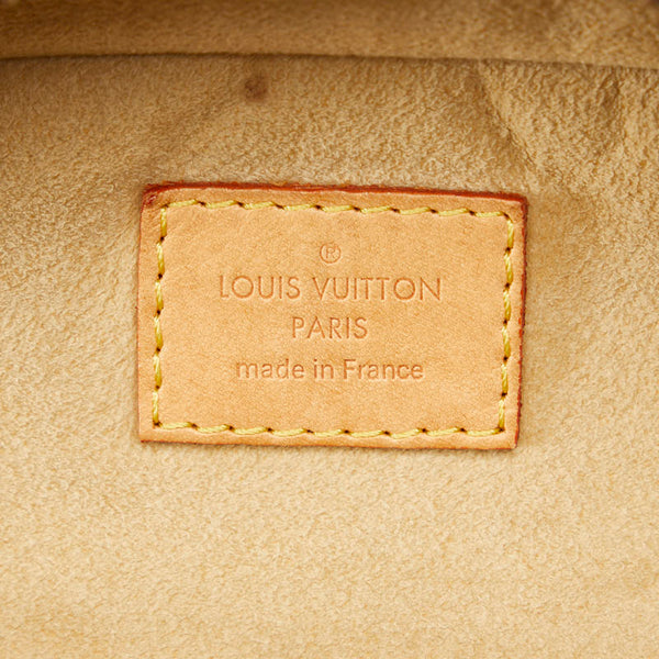 ルイ ヴィトン モノグラム マンハッタンPM ハンドバッグ M40026 ブラウン PVC レザー レディース LOUIS VUITTON 【中古】