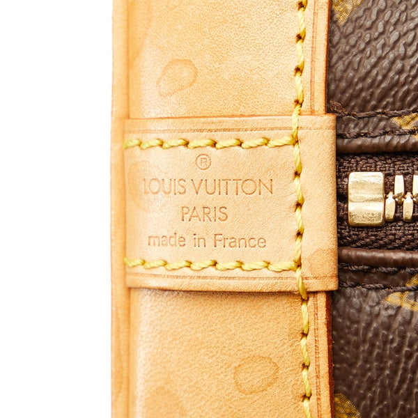 ルイ ヴィトン モノグラム アルマPM ハンドバッグ M51130 ブラウン PVC レザー レディース LOUIS VUITTON 【中古】