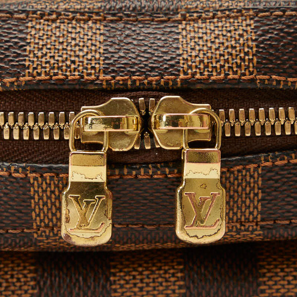 ルイ ヴィトン ダミエ ジェロニモス ボディバッグ ウエストバッグ N51994 ブラウン PVC レザー メンズ LOUIS VUITTON 【中古】