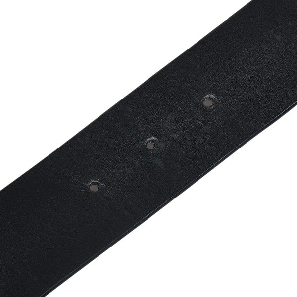 グッチ インターロッキングG ベルト 037 2194 シルバー ブラック レザー レディース GUCCI 【中古】