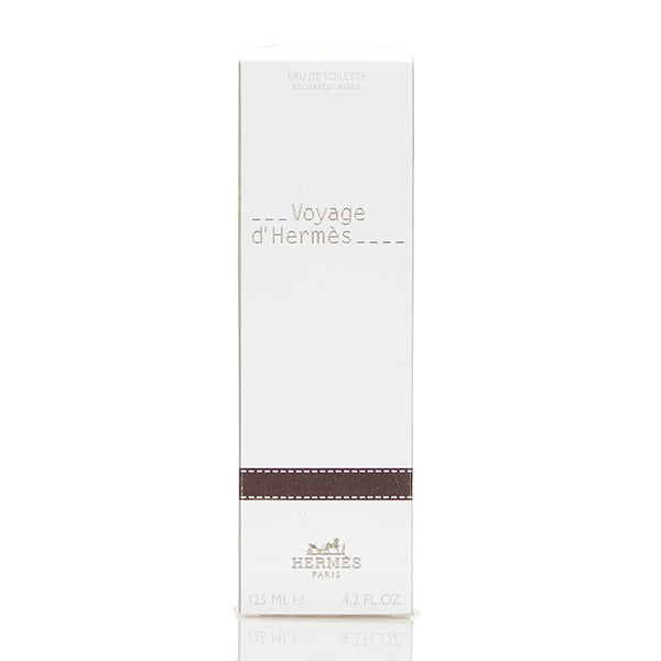 エルメス オードトワレ Voyage d' Hermes ヴォヤージュ ドゥ エルメス 香水125ml ホワイト ガラス レディース HERMES 【中古】