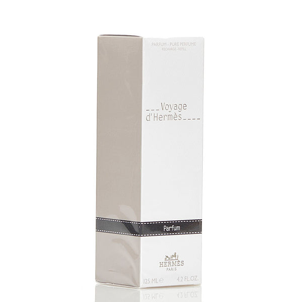 エルメス パルファム Voyage d' Hermes ヴォヤージュ ドゥ エルメス 香水125ml ホワイト ガラス レディース HERMES 【中古】
