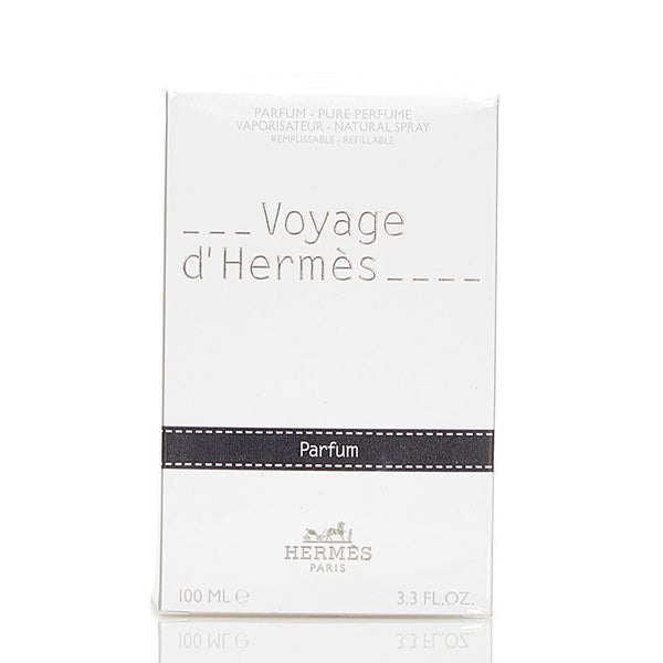 エルメス パルファム Voyage d' Hermes ヴォヤージュ ドゥ エルメス 100ml 香水 ホワイト ガラス レディース HERMES 【中古】