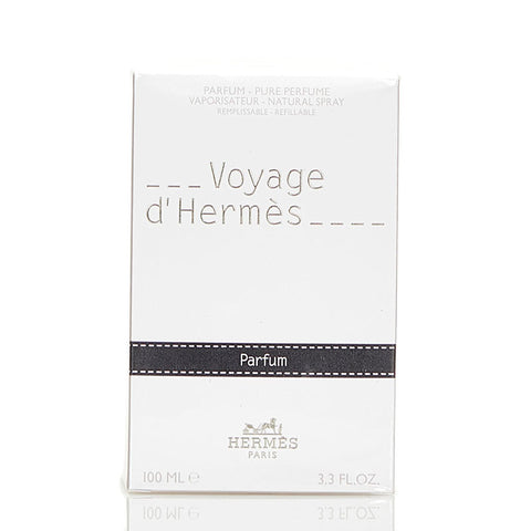 エルメス パルファム Voyage d' Hermes ヴォヤージュ ドゥ エルメス 100ml 香水 ホワイト ガラス レディース HERMES 【中古】