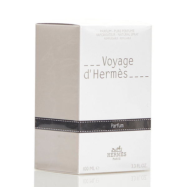 エルメス パルファム Voyage d' Hermes ヴォヤージュ ドゥ エルメス 100ml 香水 ホワイト ガラス レディース HERMES 【中古】