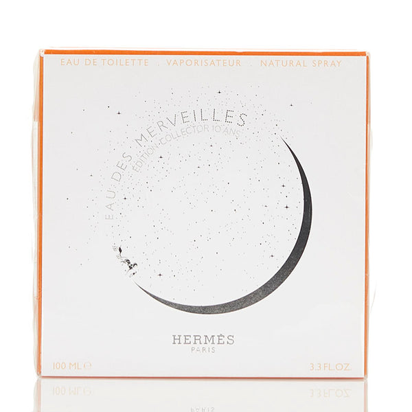 エルメス オードトワレ Eau des Merveilles オー デ メルヴェイユ 100ml  香水 オレンジ ガラス レディース HERMES 【中古】