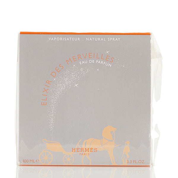 エルメス オーデパルファン Elixir des Merveilles エリクサー デ メルベイユ 100ml 香水 オレンジ ガラス レディース HERMES 【中古】