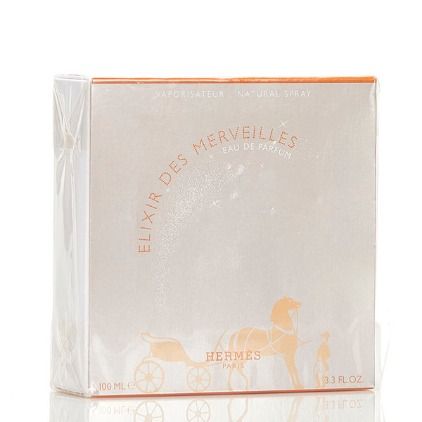エルメス オーデパルファン Elixir des Merveilles エリクサー デ メルベイユ 100ml 香水 オレンジ ガラス レディース HERMES 【中古】