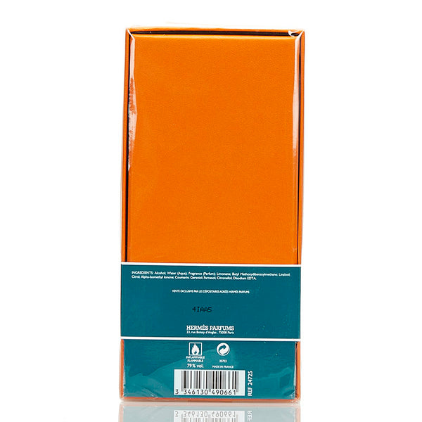 エルメス オードトワレ Concentre' d' orange verte コンサントレ ド ランジュ ヴェルト 200ml 香水 オレンジ ガラス レディース HERMES 【中古】