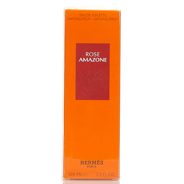 エルメス オードトワレ ROSE AMAZONE ローズ アマゾン 100ml 香水 オレンジ ガラス レディース HERMES 【中古】