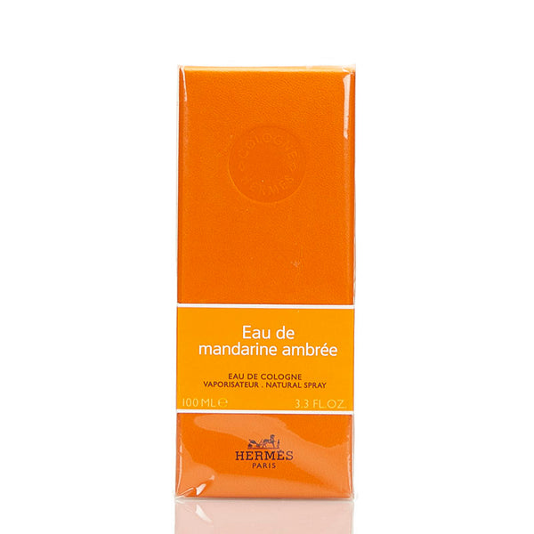 エルメス オーデコロン mandarine ambree マンダリン アンブレ 香水100ml オレンジ ガラス レディース HERMES 【中古】