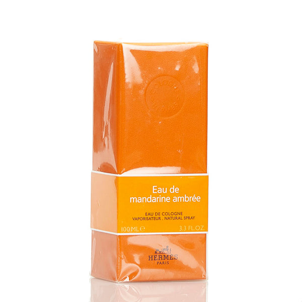 エルメス オーデコロン mandarine ambree マンダリン アンブレ 香水100ml オレンジ ガラス レディース HERMES 【中古】