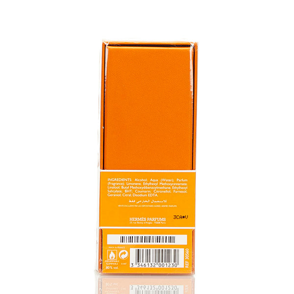 エルメス オーデコロン mandarine ambree マンダリン アンブレ 香水100ml オレンジ ガラス レディース HERMES 【中古】