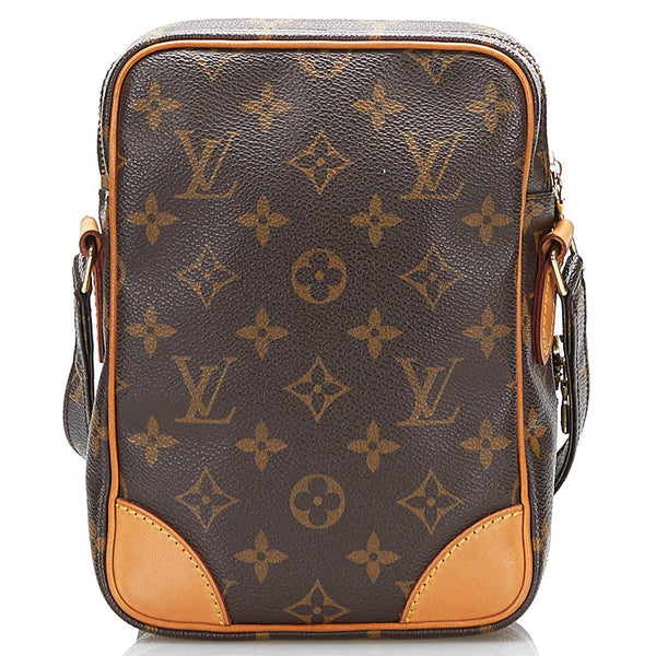 ルイ ヴィトン モノグラム アマゾン 斜め掛け ショルダーバッグ  M45236 ブラウン PVC レザー レディース LOUIS VUITTON 【中古】