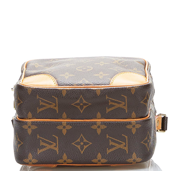 ルイ ヴィトン モノグラム アマゾン 斜め掛け ショルダーバッグ  M45236 ブラウン PVC レザー レディース LOUIS VUITTON 【中古】