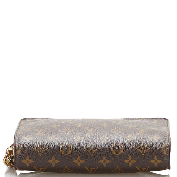 ルイ ヴィトン モノグラム オルセー クラッチバッグ セカンドバッグ M51790 ブラウン PVC レザー レディース LOUIS VUITTON 【中古】