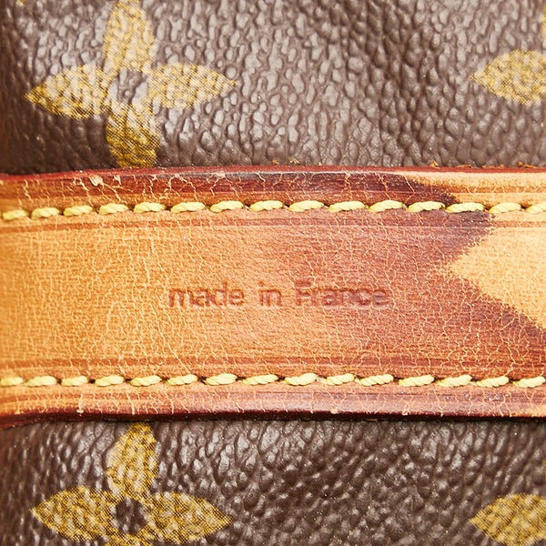 ルイ ヴィトン モノグラム プチ ノエ ショルダーバッグ M42226 ブラウン PVC レザー レディース LOUIS VUITTON 【中古】