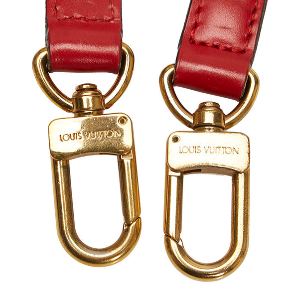 ルイ ヴィトン エピ ショルダーストラップ カスティアンレッド レザー レディース LOUIS VUITTON 【中古】
