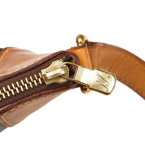 ルイ ヴィトン モノグラム オデオンPM 斜め掛け ショルダーバッグ  M56390 ブラウン PVC レザー レディース LOUIS VUITTON 【中古】