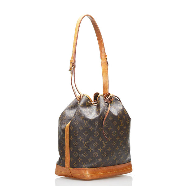 ルイ ヴィトン モノグラム ノエ ショルダーバッグ M42224 ブラウン PVC レザー レディース LOUIS VUITTON 【中古】
