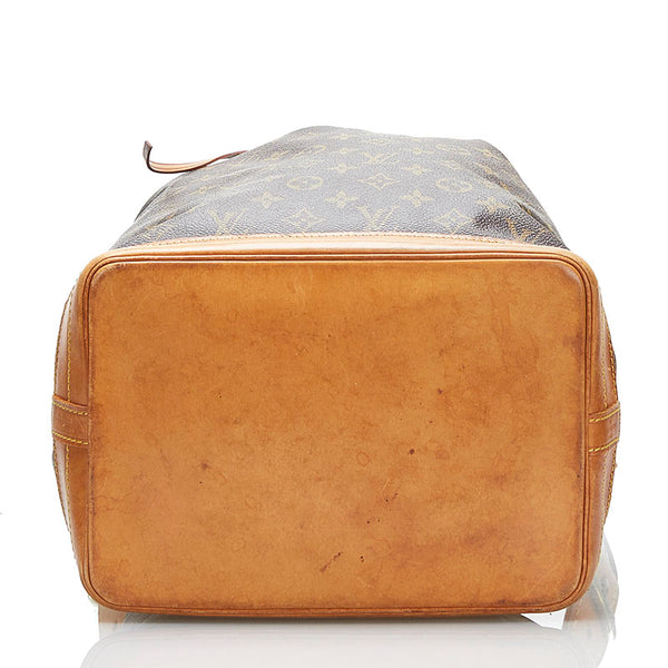 ルイ ヴィトン モノグラム ノエ ショルダーバッグ M42224 ブラウン PVC レザー レディース LOUIS VUITTON 【中古】
