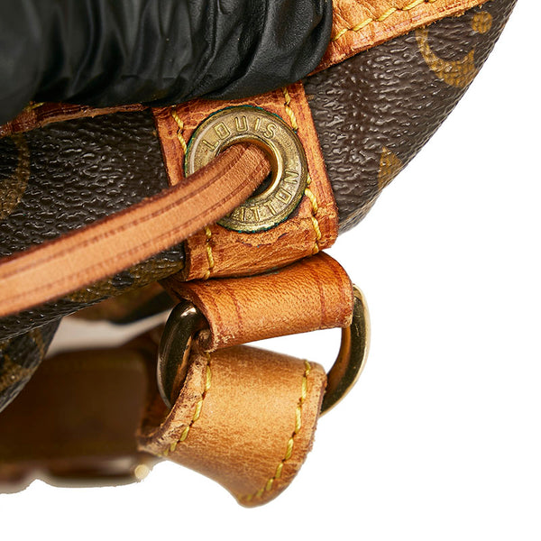 ルイ ヴィトン モノグラム ノエ ショルダーバッグ M42224 ブラウン PVC レザー レディース LOUIS VUITTON 【中古】