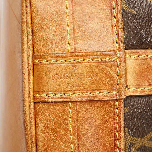 ルイ ヴィトン モノグラム ノエ ショルダーバッグ M42224 ブラウン PVC レザー レディース LOUIS VUITTON 【中古】
