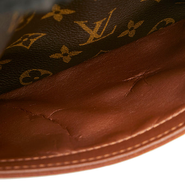 ルイ ヴィトン モノグラム トロカデロ27 斜め掛け ショルダーバッグ M51274 ブラウン PVC レザー レディース LOUIS VUITTON 【中古】