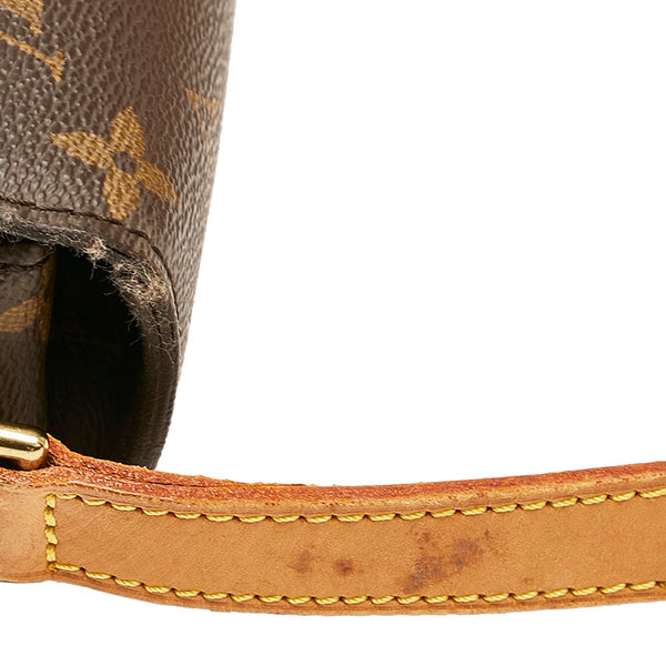 ルイ ヴィトン モノグラム サンクルー 斜め掛け ショルダーバッグ M51242  ブラウン PVC レザー レディース LOUIS VUITTON 【中古】