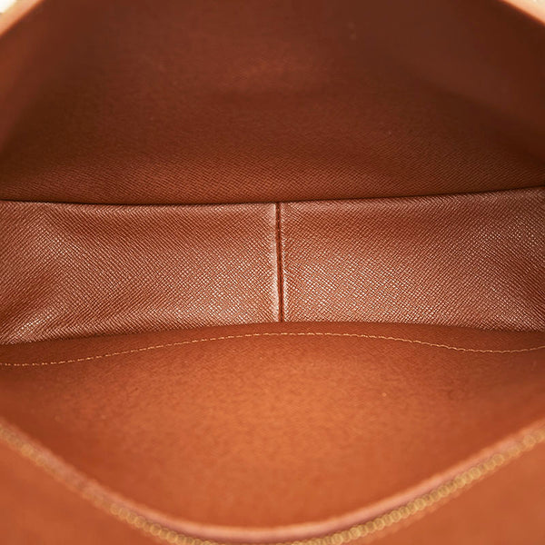 ルイ ヴィトン モノグラム サンクルー 斜め掛け ショルダーバッグ M51242  ブラウン PVC レザー レディース LOUIS VUITTON 【中古】