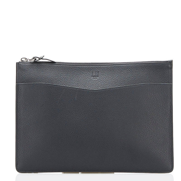 ダンヒル クラッチバッグ ブラック レザー メンズ Dunhill 【中古】