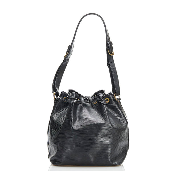 ルイ ヴィトン エピ プチノエ ショルダーバッグ M59012 ノワール ブラック レザー レディース LOUIS VUITTON 【中古】