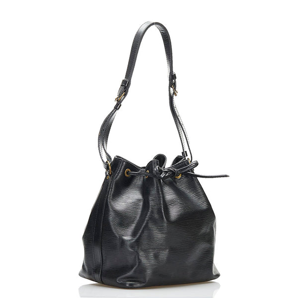ルイ ヴィトン エピ プチノエ ショルダーバッグ M59012 ノワール ブラック レザー レディース LOUIS VUITTON 【中古】
