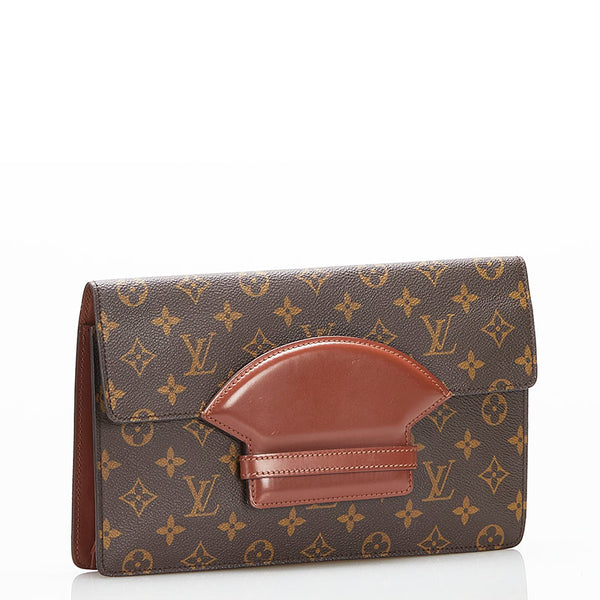 ルイ ヴィトン モノグラム シャイヨー クラッチバッグ セカンドバッグ M51788 ブラウン PVC レザー レディース LOUIS VUITTON 【中古】