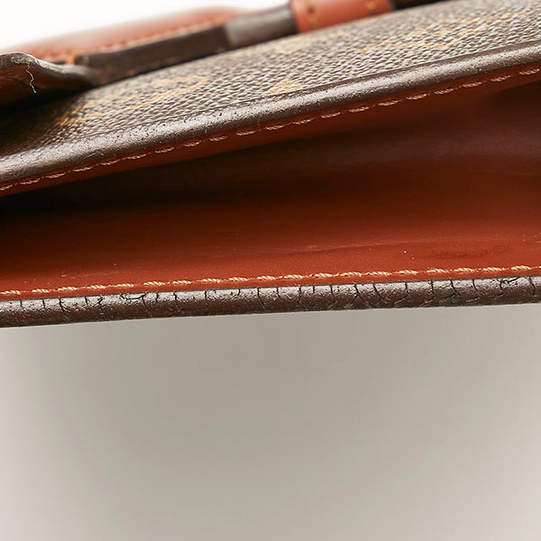 ルイ ヴィトン モノグラム シャイヨー クラッチバッグ セカンドバッグ M51788 ブラウン PVC レザー レディース LOUIS VUITTON 【中古】