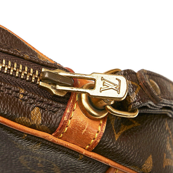 ルイ ヴィトン モノグラム マルリードラゴンヌPM セカンドバッグ M51827 ブラウン PVC レザー メンズ LOUIS VUITTON 【中古】