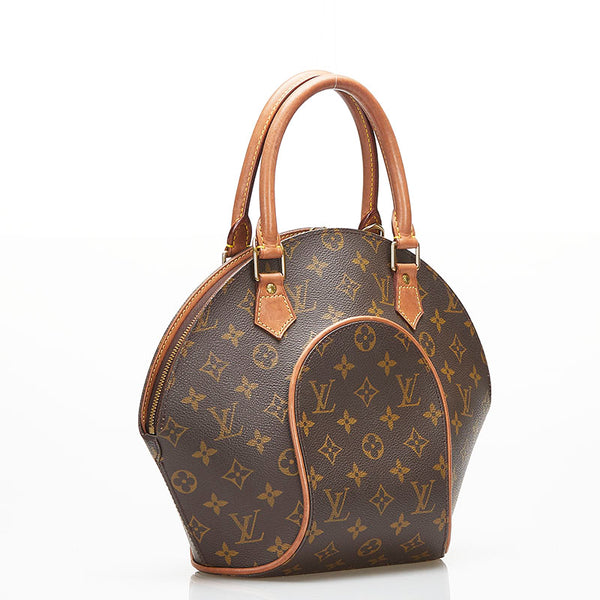 ルイ ヴィトン モノグラム エリプスPM ハンドバッグ M51127 ブラウン PVC レザー レディース LOUIS VUITTON 【中古】