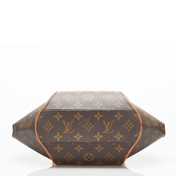 ルイ ヴィトン モノグラム エリプスPM ハンドバッグ M51127 ブラウン PVC レザー レディース LOUIS VUITTON 【中古】