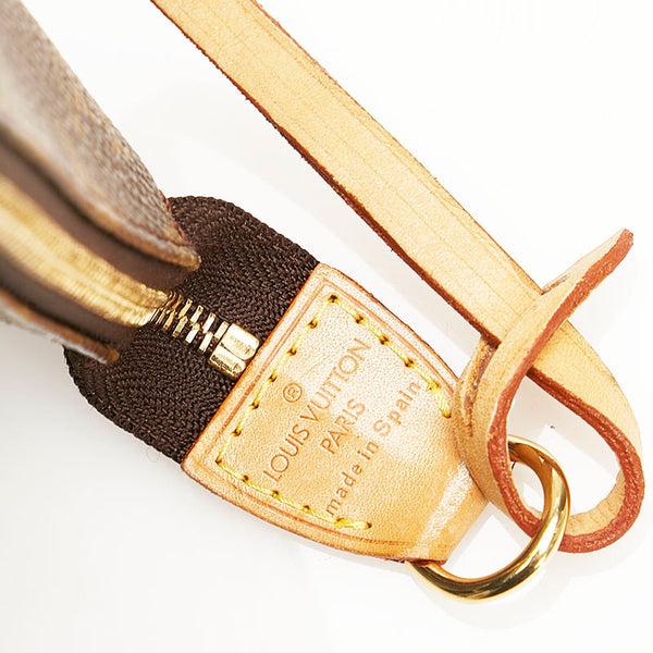 ルイ ヴィトン モノグラム アクセソワール ハンドバッグ アクセサリーポーチ  M40712 ブラウン PVC レザー レディース LOUIS VUITTON 【中古】