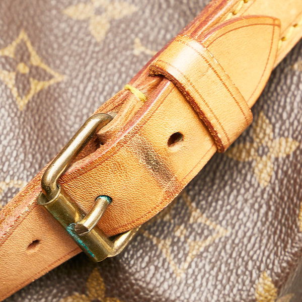 ルイ ヴィトン モノグラム プチノエ ショルダーバッグ M42226 ブラウン PVC レザー レディース LOUIS VUITTON 【中古】