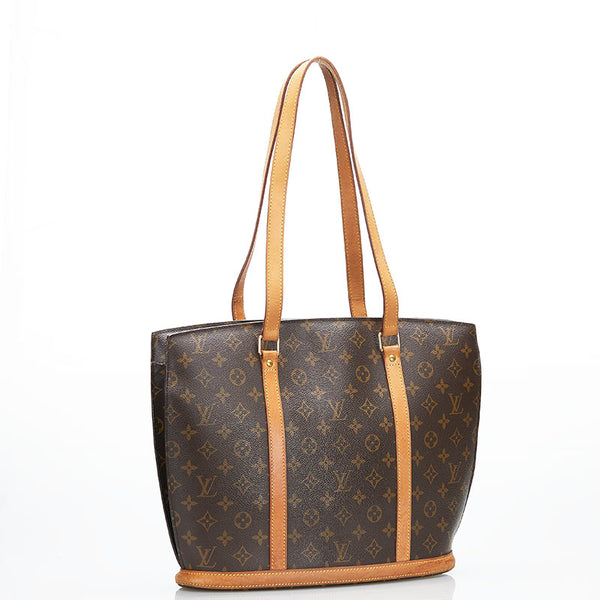 ルイ ヴィトン モノグラム バビロン トートバッグ ショルダーバッグ M51102 ブラウン PVC レザー レディース LOUIS VUITTON 【中古】