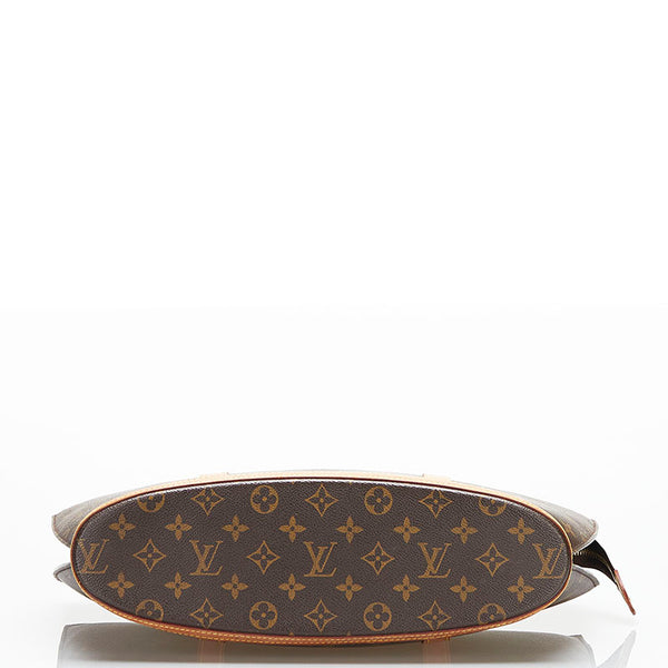 ルイ ヴィトン モノグラム バビロン トートバッグ ショルダーバッグ M51102 ブラウン PVC レザー レディース LOUIS VUITTON 【中古】