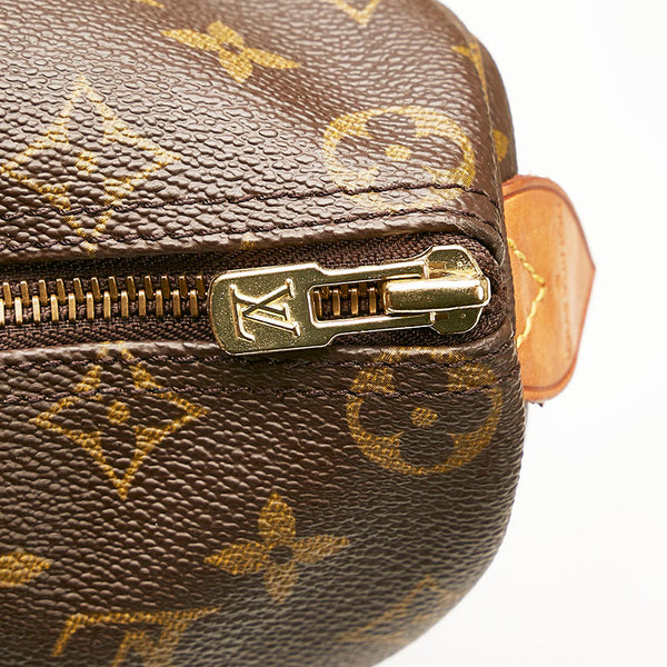 ルイ ヴィトン モノグラム フラネリー50 ショルダーバッグ M51116 ブラウン PVC レザー レディース LOUIS VUITTON 【中古】